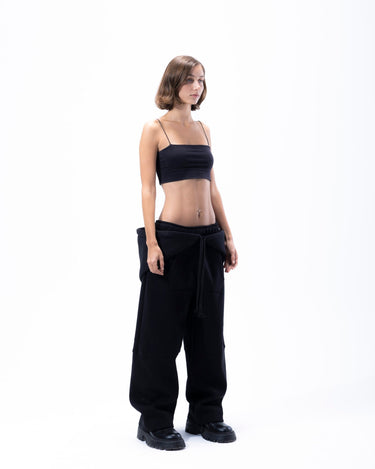 basic ma black hoodie pants