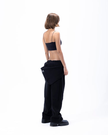 basic ma black hoodie pants