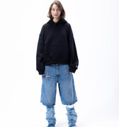 basic ma black hoodie